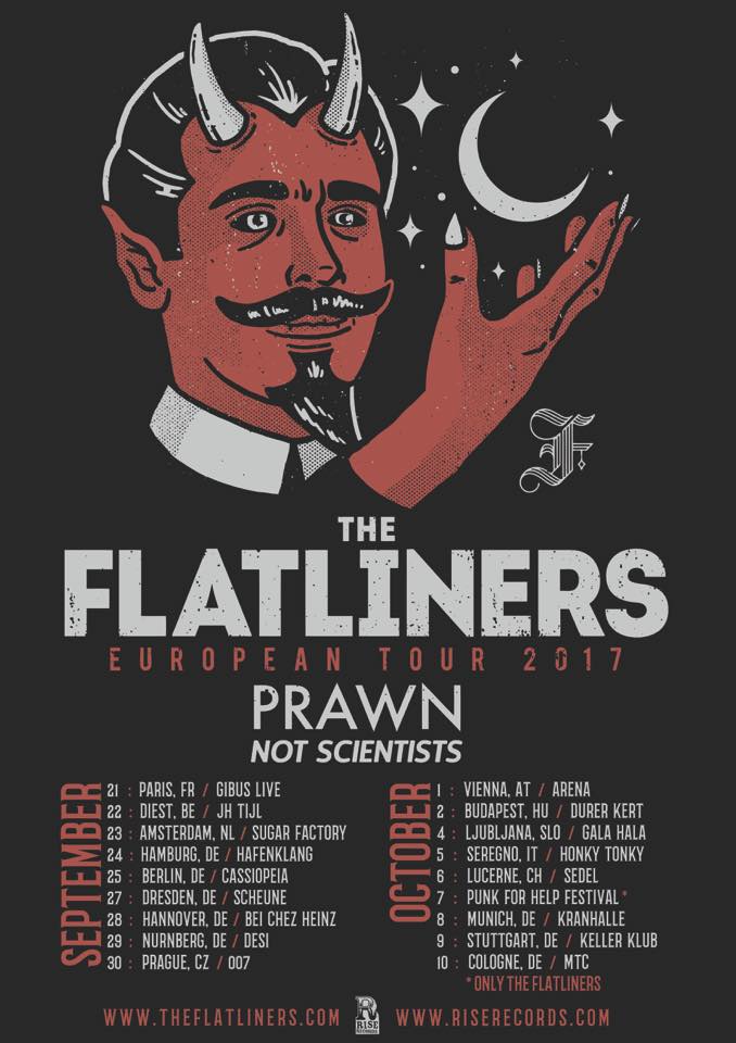 Not Scientists will open for Flatliners on their european tour!