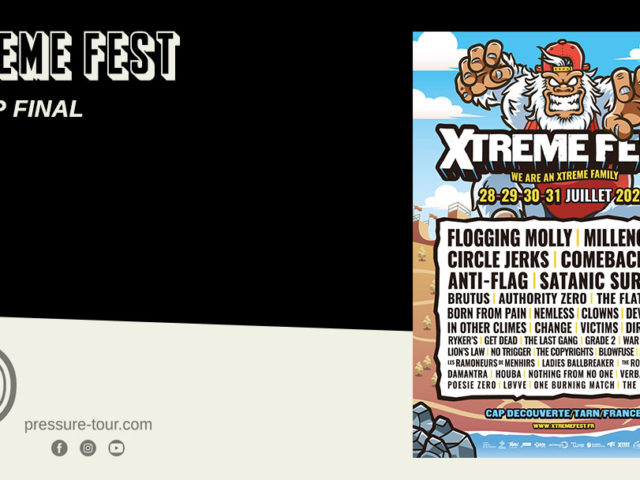 XTREME FEST – LINEUP FINAL